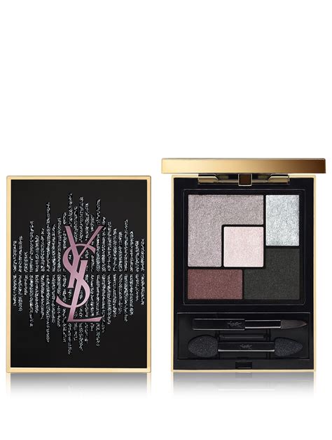 ysl black opium sound pulse couture eyeshadow palette swatches|YSL mini clutch eye makeup.